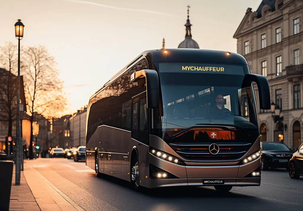 Professional bus transportation in berlin - Mercedes Tourismo - Party Bus Hire